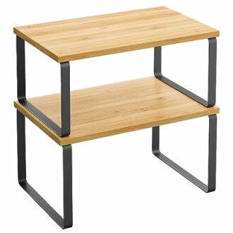 SONGMICS Cabinet Organizer Shelf