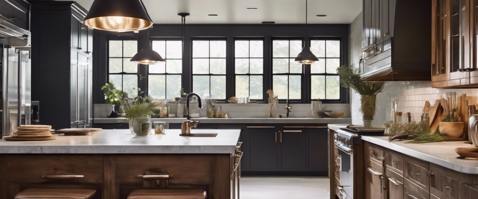 Various kitchen lighting fixtures