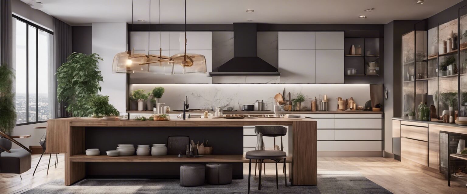 Stylish kitchen furniture