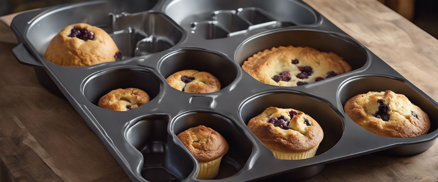 Different types of bakeware items