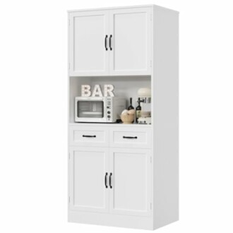 HOSTACK 71" Tall Kitchen Pantry Storage Cabinet